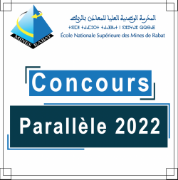 Concours d’accès en 1ère année de l’ENSMR (Concours parallèle 2022)