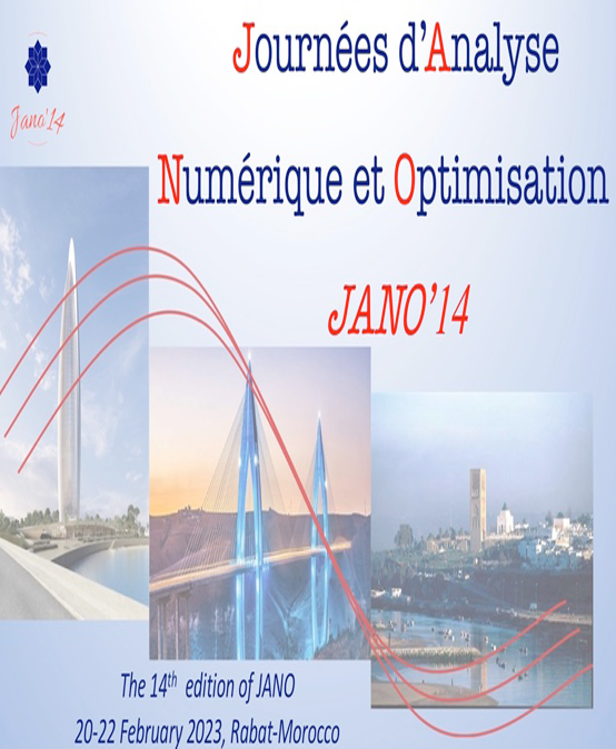 Journées d’Analyse Numérique et Optimisation – JANO’14