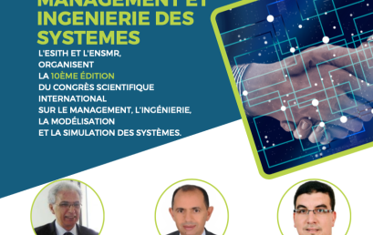 10ème édition Congrès Scientifique International, Management et Ingénierie des Systèmes