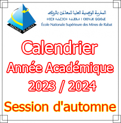 Calendrier Année Académique 2023_2024 – Session d’automne