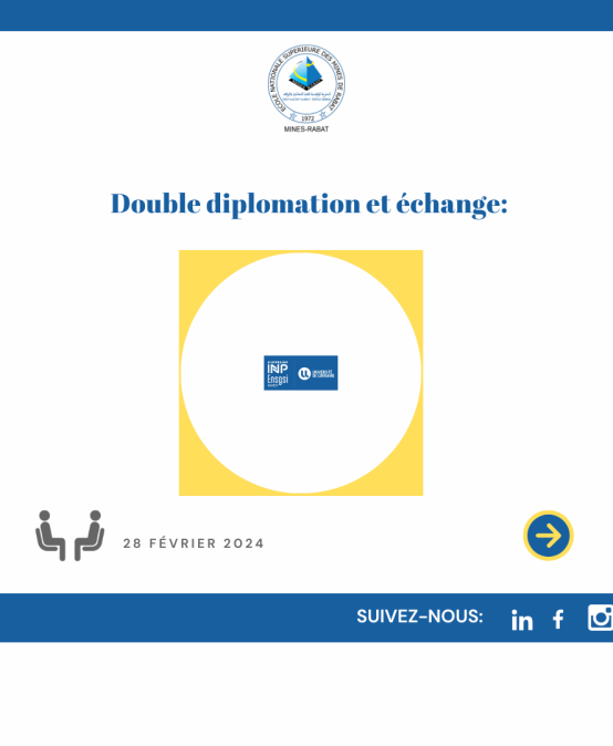 Double diplomation & échange: ENSGSI Nancy