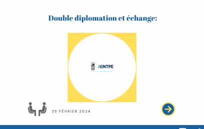 Double diplomation & échange: ENTPE Lyon