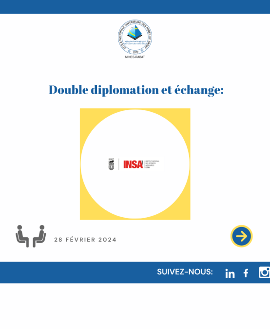 Double diplomation & échange: INSA Lyon