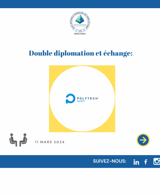 Double diplomation & échange: Polytech Nancy