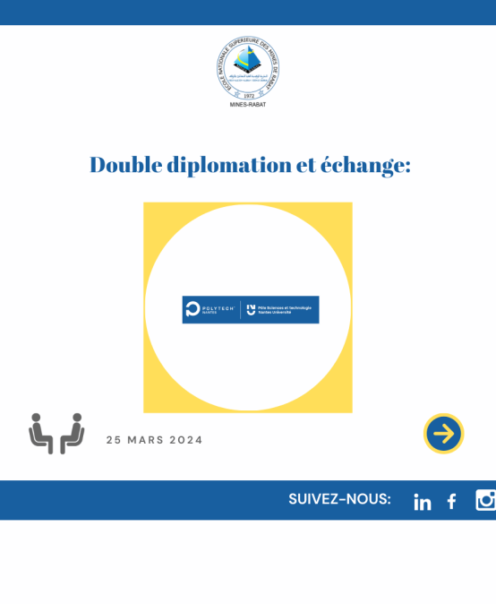 Double diplomation & échange: Polytech Nantes