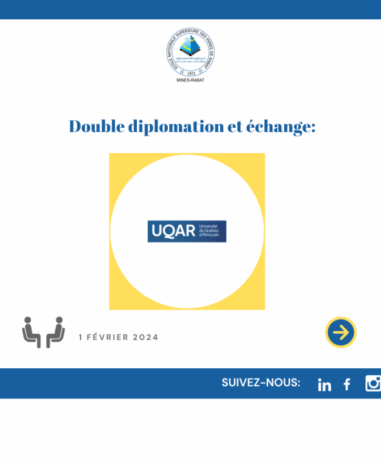 Double diplomation & échange: UQAR Canada