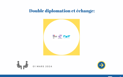 Double diplomation & échange : Ecole des Mines de Saint-Etienne